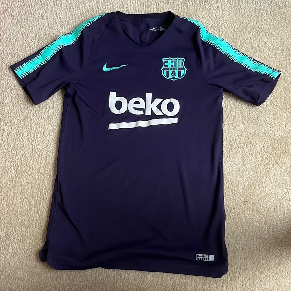 FC Barcelona training jersey